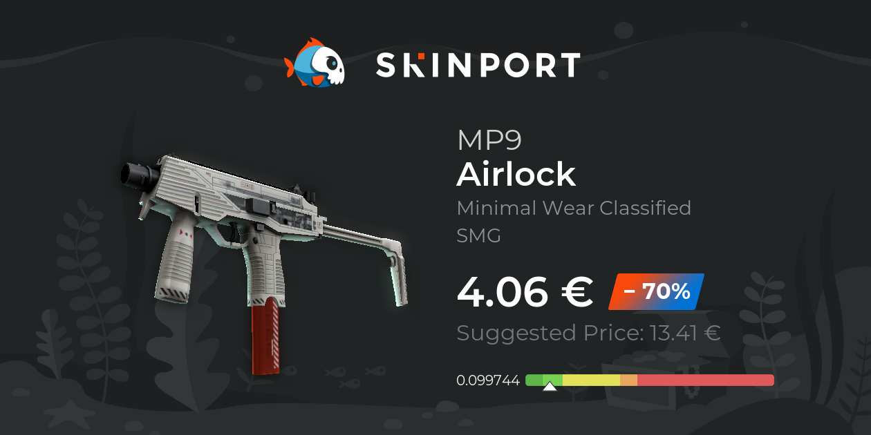 MP9 | Airlock (Minimal Wear) - CS2 - Skinport