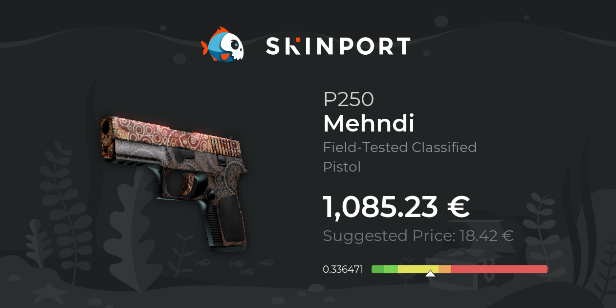 P250 | Mehndi (Field-Tested) - Counter-Strike 2 - Skinport