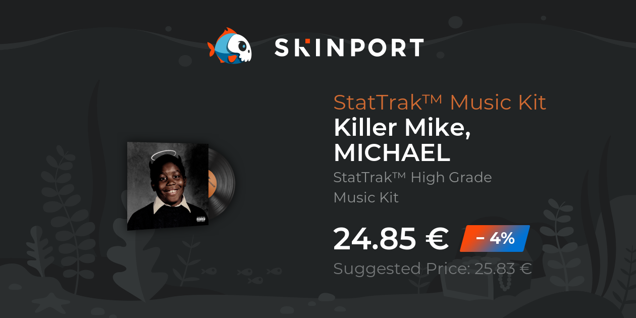 StatTrak™ Music Kit | Killer Mike, MICHAEL - Counter-Strike 2 - Skinport
