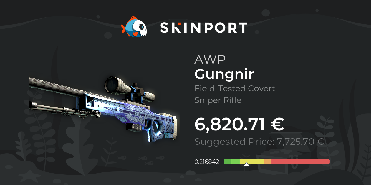 AWP | 永恒之枪 (久经沙场) - CS:GO - Skinport