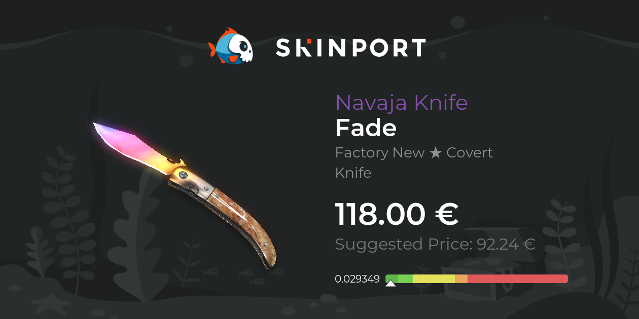 Navaja Knife | Fade (Factory New) - Counter-Strike 2 - Skinport