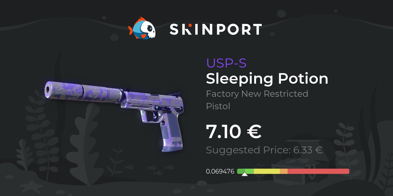 USP-S | Sleeping Potion (Factory New) - Counter-Strike 2 - Skinport