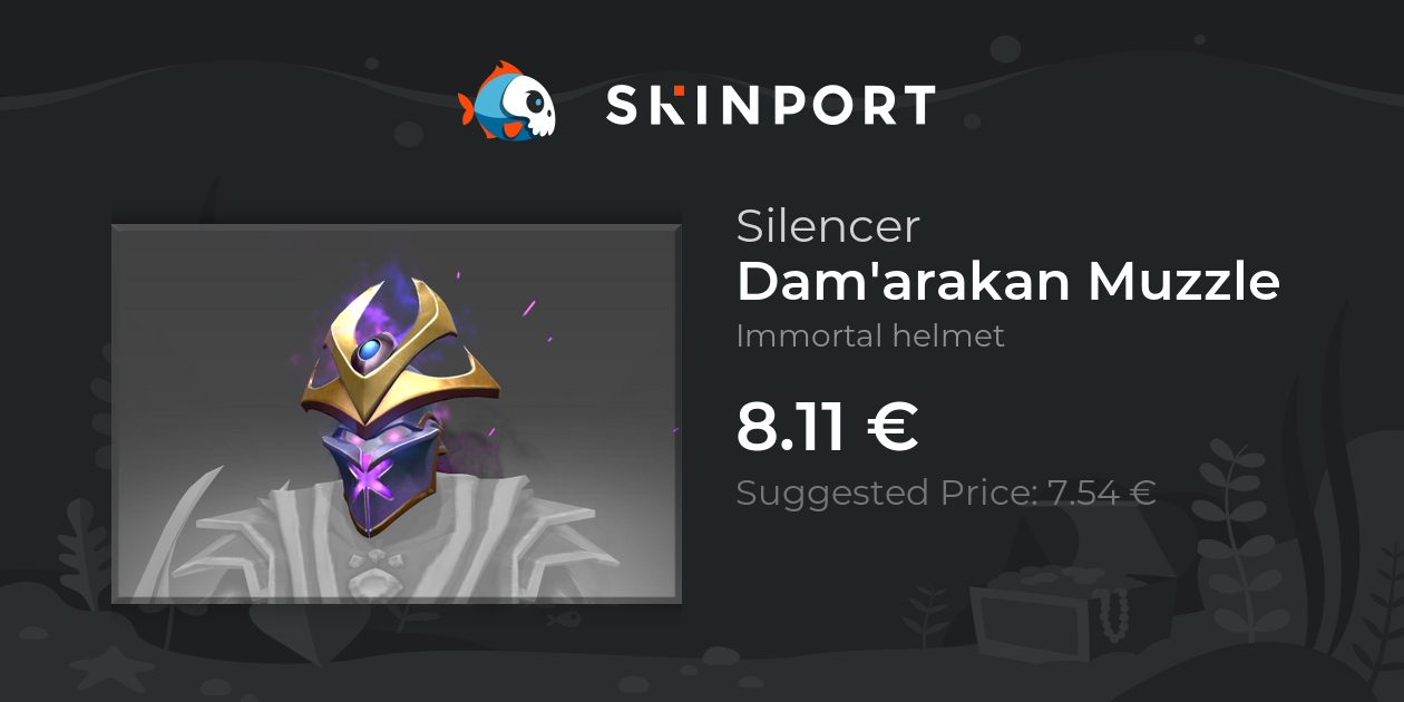 Dam arakan Muzzle Dota 2 Skinport