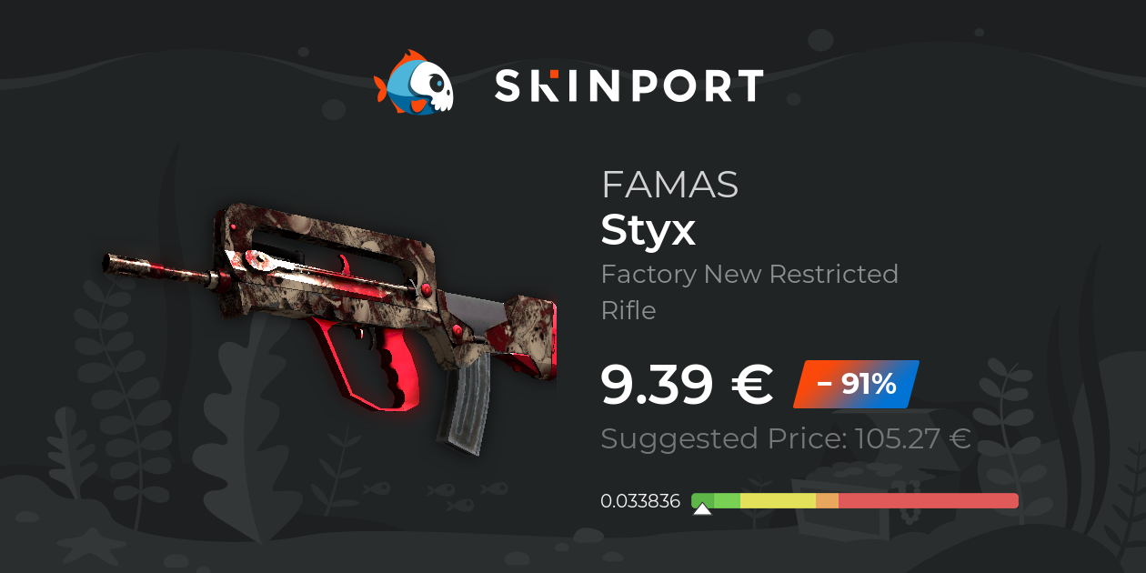 FAMAS | Styx (Factory New) - CS:GO - Skinport