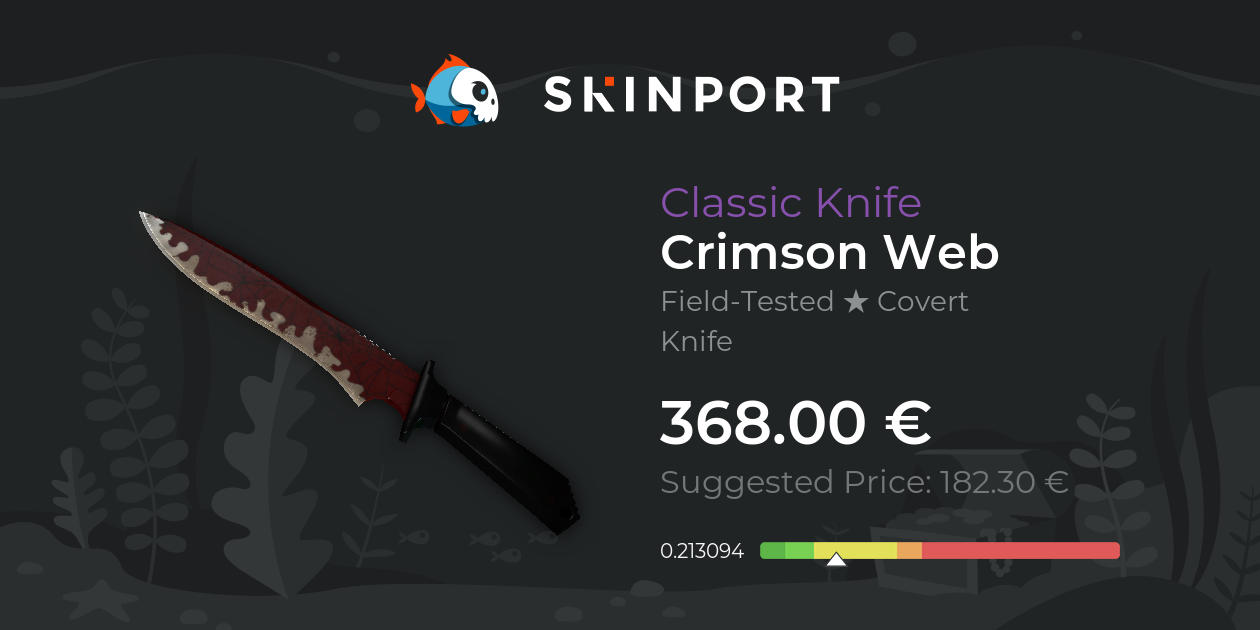 Classic Knife Crimson  (FieldTested) CSGO Skinport