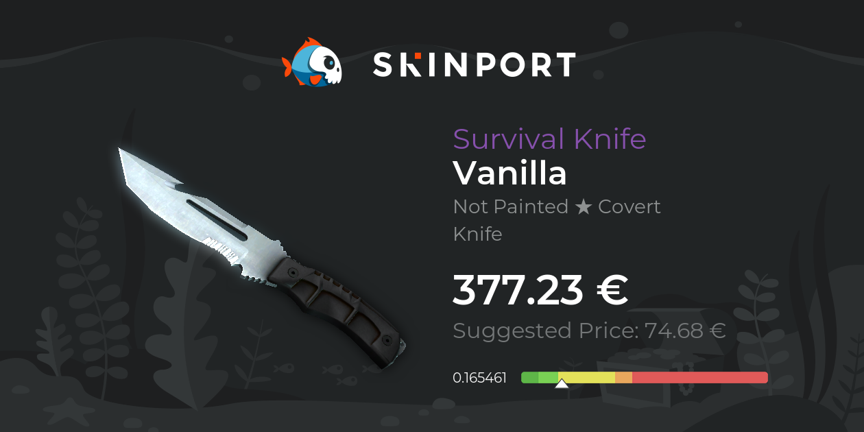 Survival Knife CSGO Skinport