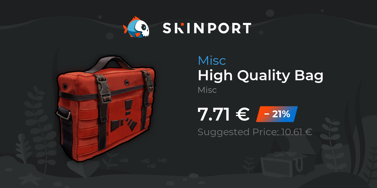 High Quality Bag Rust Skinport