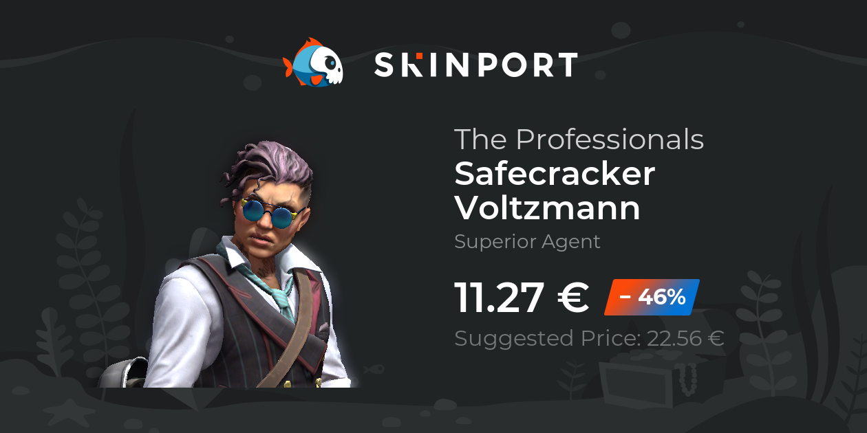 Safecracker Voltzmann | The Professionals - CS:GO - Skinport