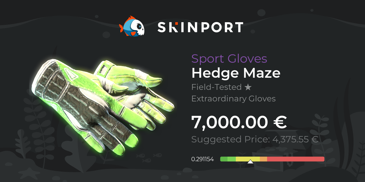 Sport Gloves | Hedge Maze (Field-Tested) - Counter-Strike 2 - Skinport