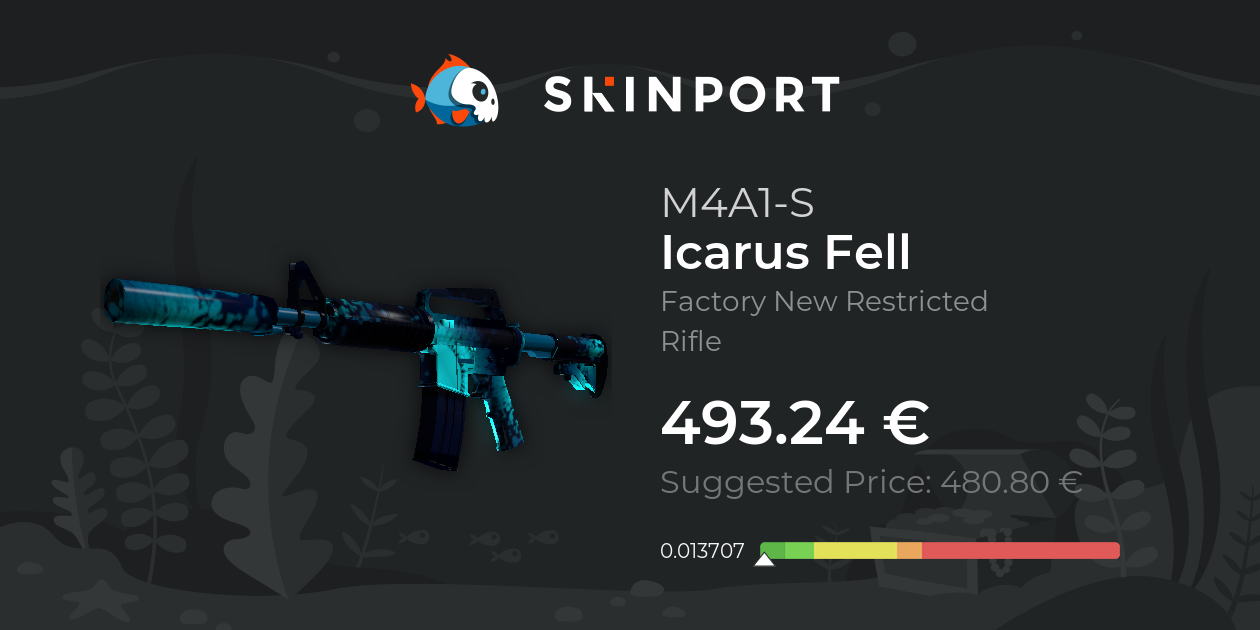 M4A1-S | Icarus Fell (Factory New) - CS:GO - Skinport