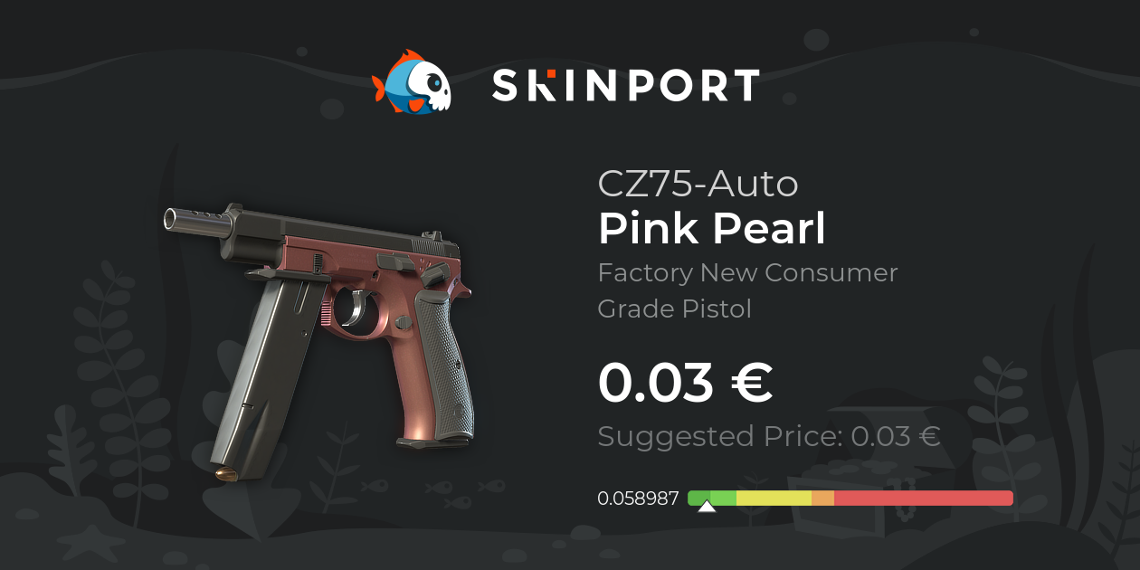 CZ75-Auto | Pink Pearl (Factory New) - Counter-Strike 2 - Skinport