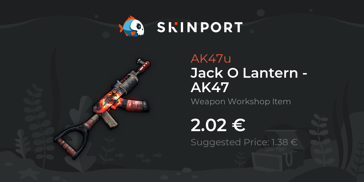 Jack O Lantern - AK47 - Rust - Skinport