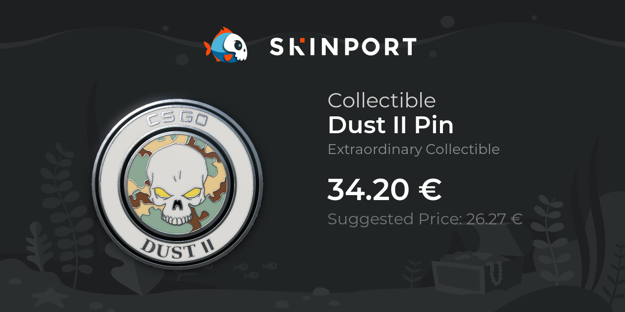 Dust II-pin - Counter-Strike 2 - Skinport