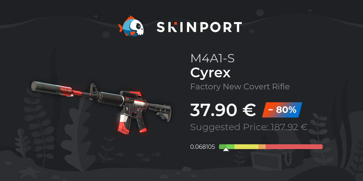M4A1-S | Cyrex (Factory New) - Counter-Strike 2 - Skinport