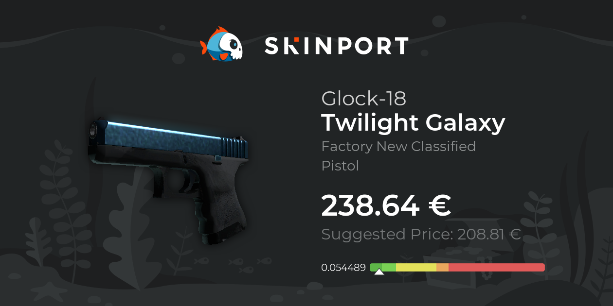 Glock-18 | Twilight Galaxy (Factory New) - CS:GO - Skinport