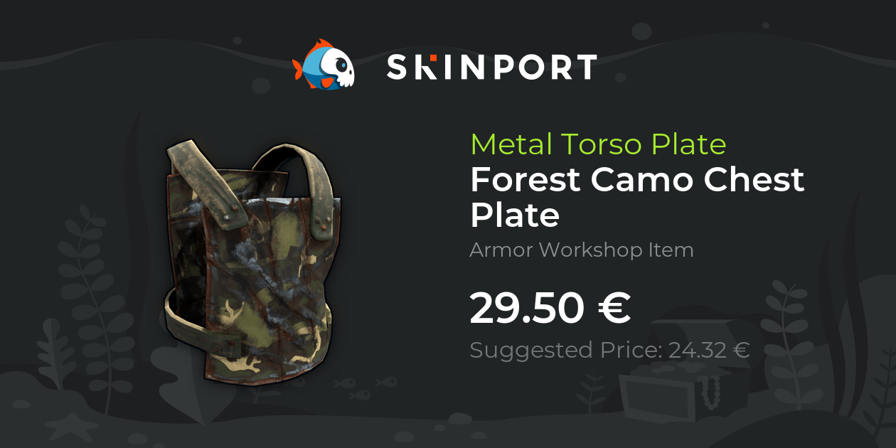 Forest Camo Chest Plate - Rust - Skinport