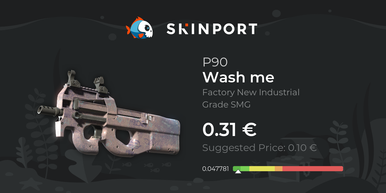 P90 | Wash me (Factory New) - Counter-Strike 2 - Skinport