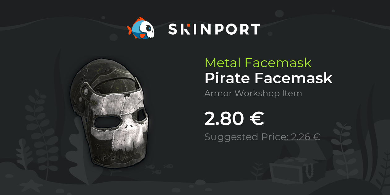 Pirate Facemask - Rust - Skinport