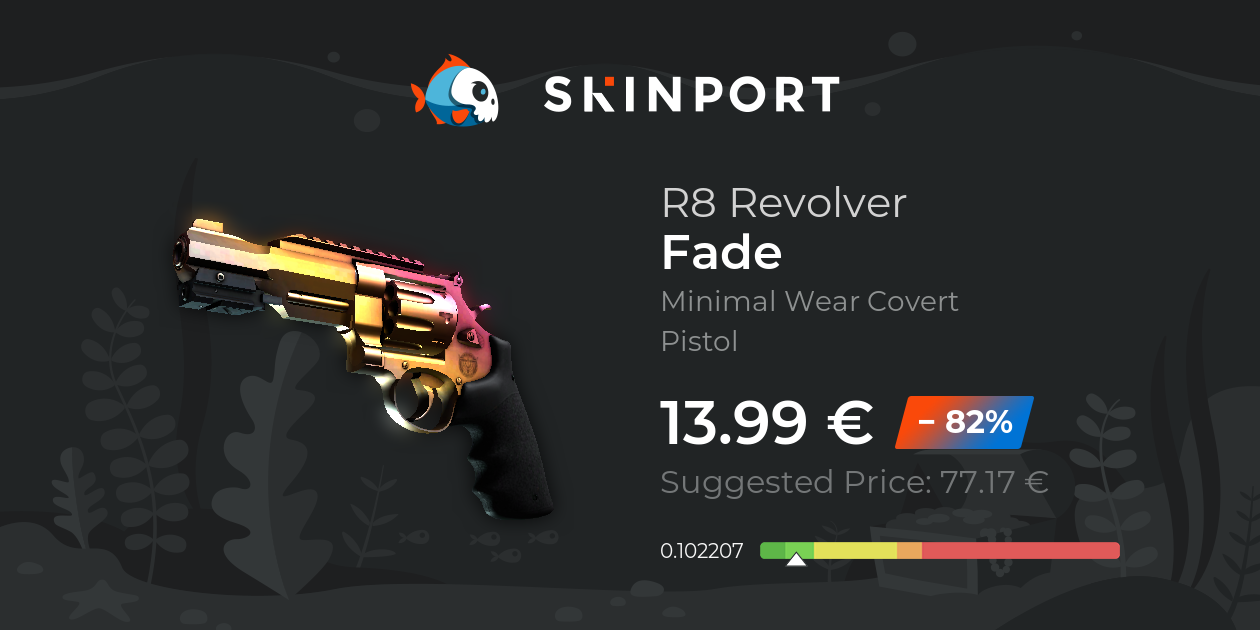 Rewolwer R8 | Gradient (lekkie zużycie) - CS:GO - Skinport