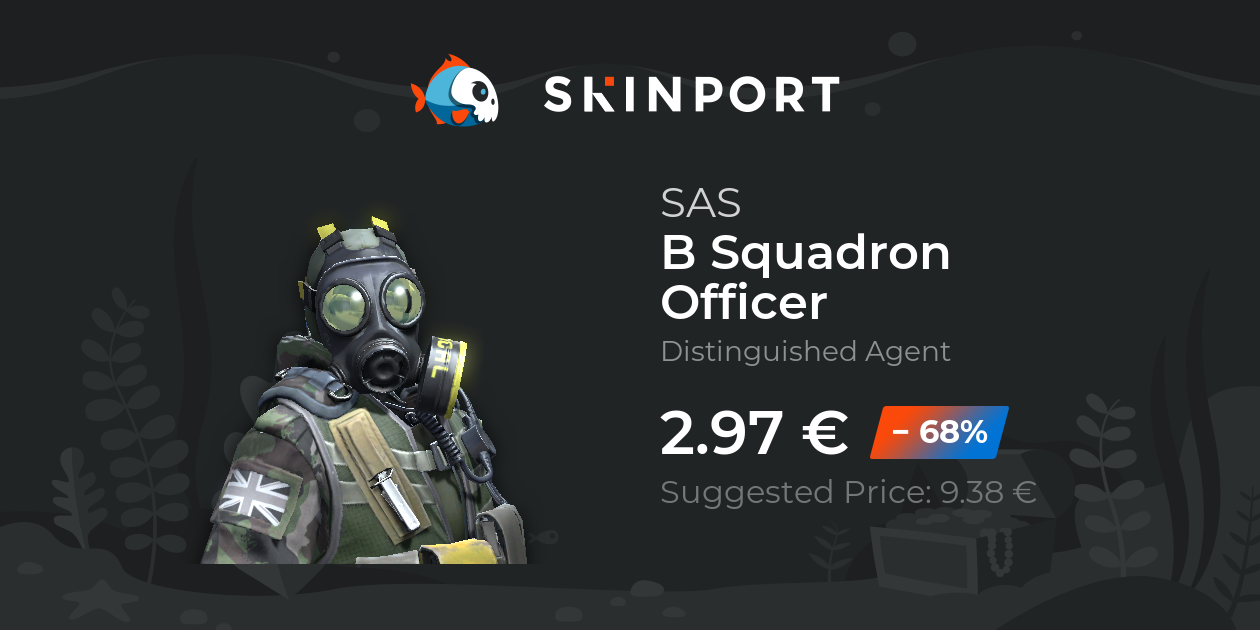 B Squadron Officer | SAS - Counter-Strike 2 - Skinport