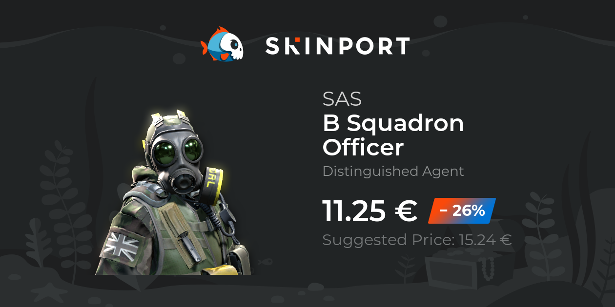 B Squadron Officer | SAS - Counter-Strike 2 - Skinport