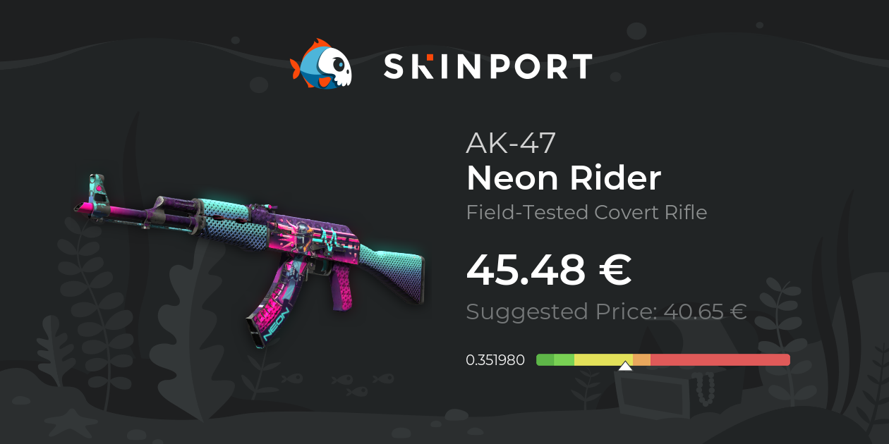 AK-47 | Neon Rider (Field-Tested) - Counter-Strike 2 - Skinport