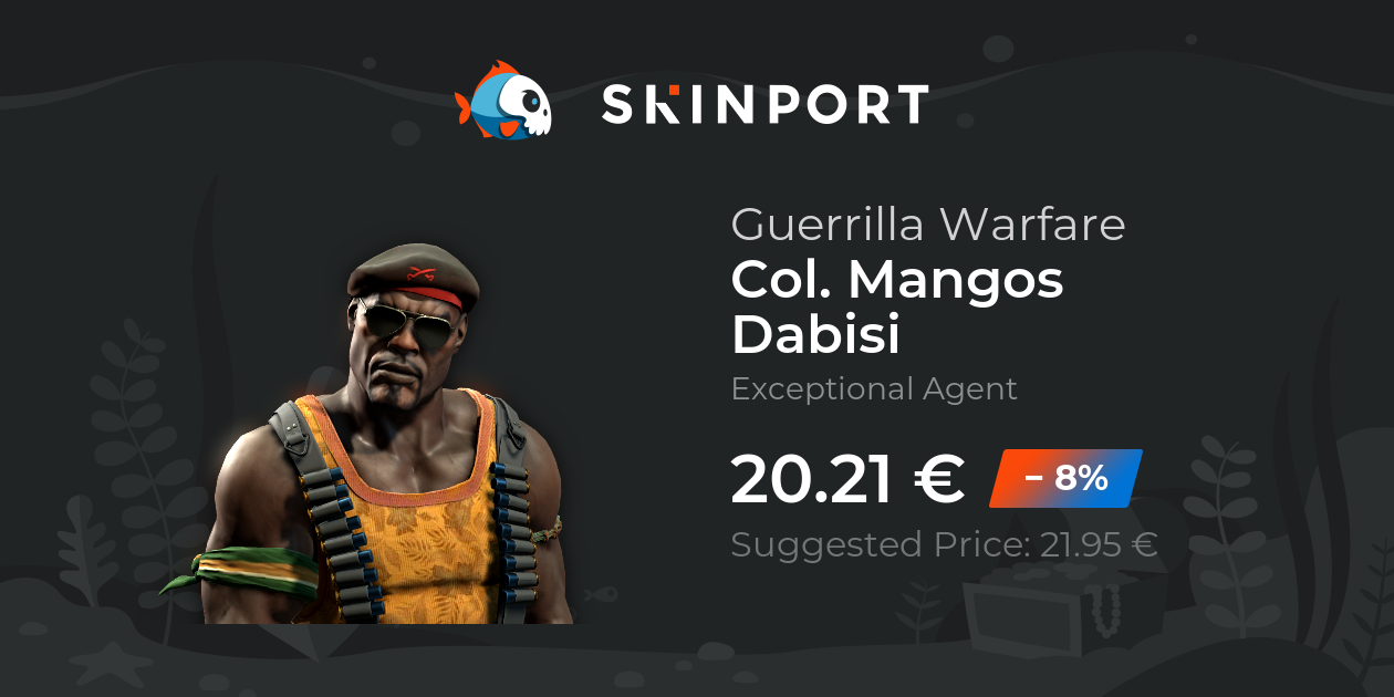 Col. Mangos Dabisi | Guerrilla Warfare - Counter-Strike 2 - Skinport