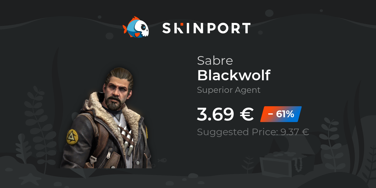 Blackwolf | Sabre - Counter-Strike 2 - Skinport
