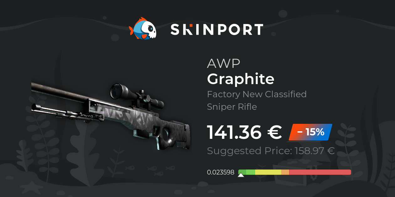 AWP | Graphite (Factory New) - CS:GO - Skinport