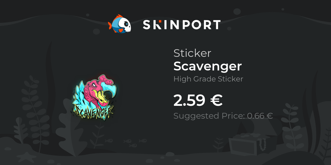 Sticker | Scavenger - Counter-Strike 2 - Skinport
