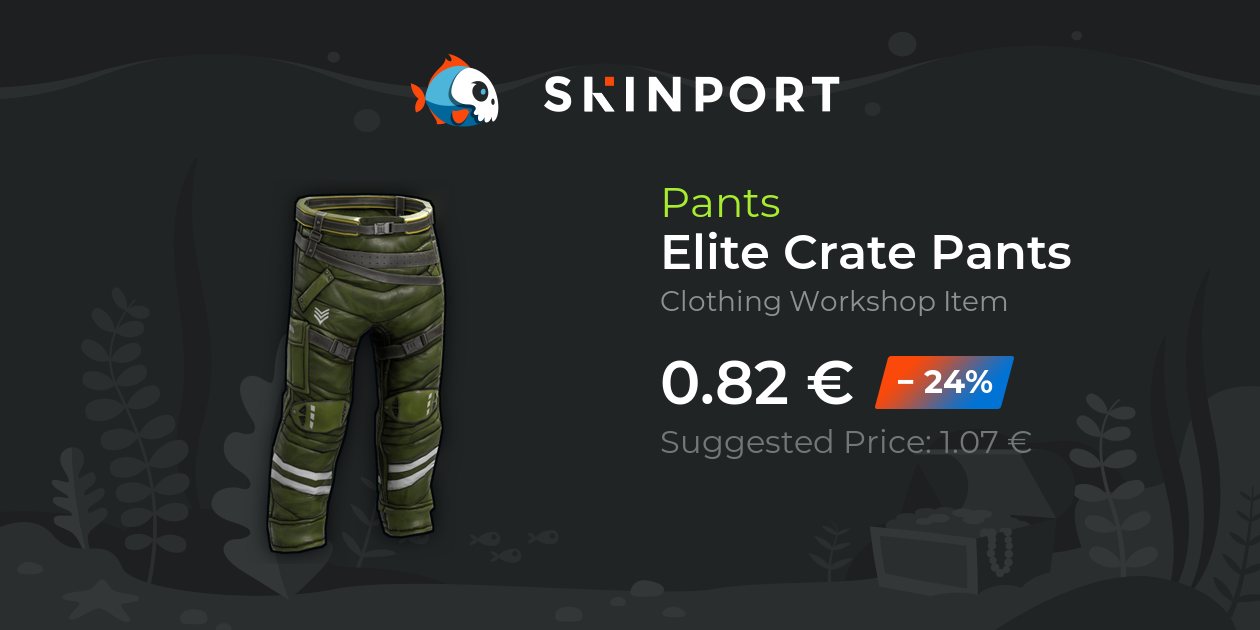 Elite Crate Pants - Rust - Skinport