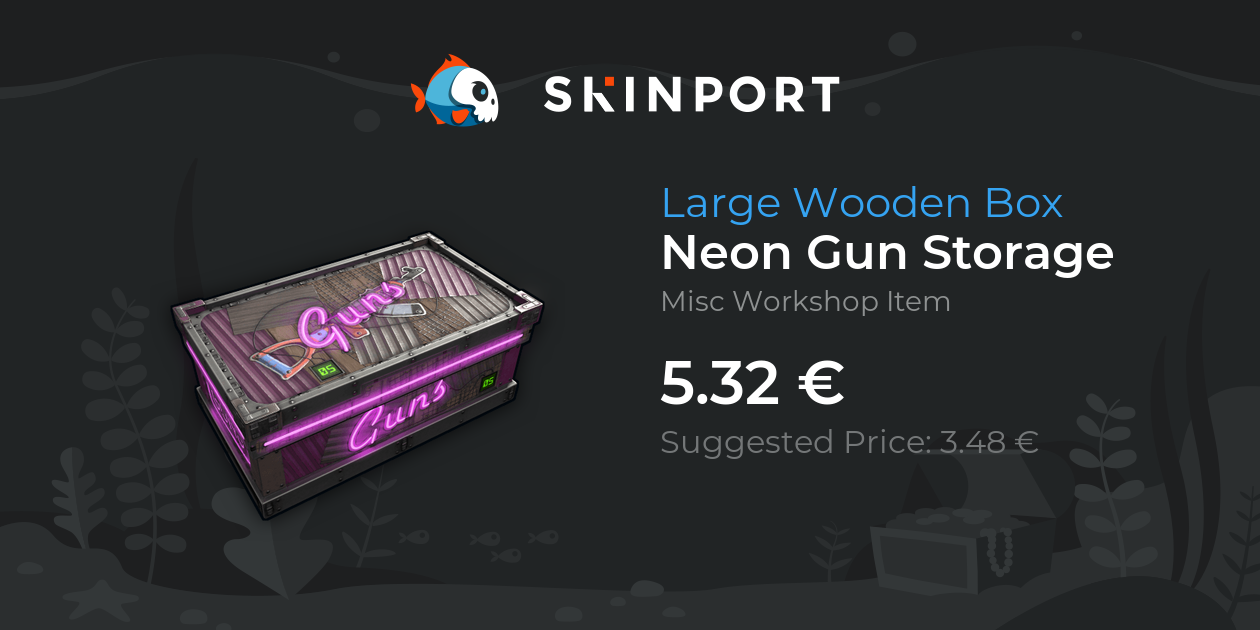 Neon Gun Storage - Rust - Skinport