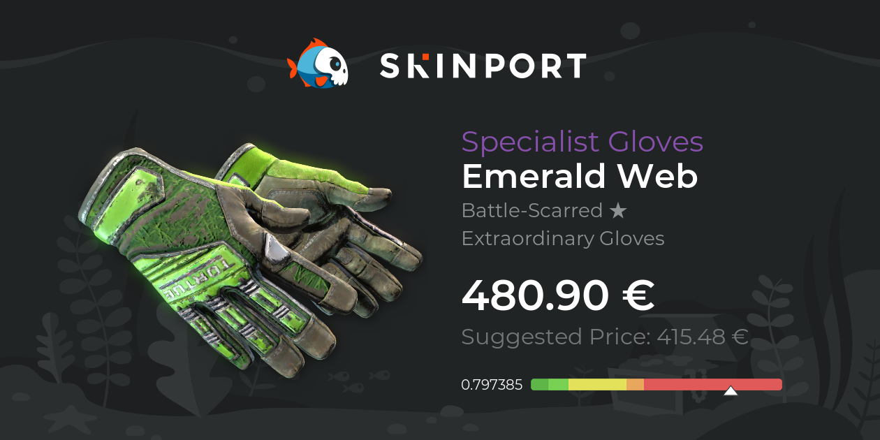 Specialisthandsker (★) | Emerald Web (Kampvansiret) - Counter-Strike 2 ...