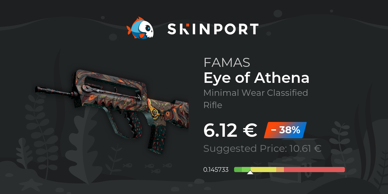 FAMAS | Eye of Athena (Minimal Wear) - CS:GO - Skinport