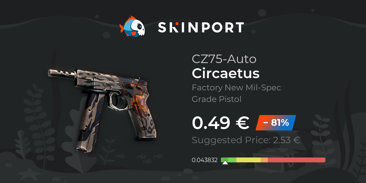 CZ75-Auto | Circaetus (Factory New) - CS:GO - Skinport