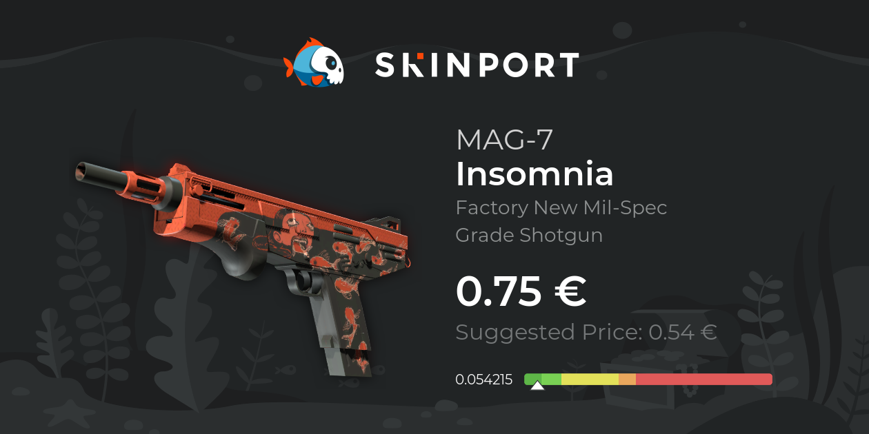 MAG-7 | Insomnia (Factory New) - Counter-Strike 2 - Skinport