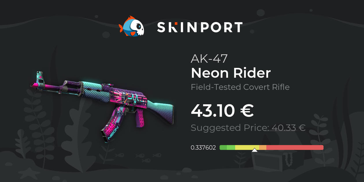 AK-47 | Neon Rider (Field-Tested) - Counter-Strike 2 - Skinport