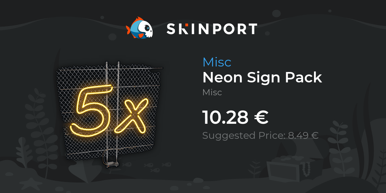 Neon Sign Pack - Rust - Skinport