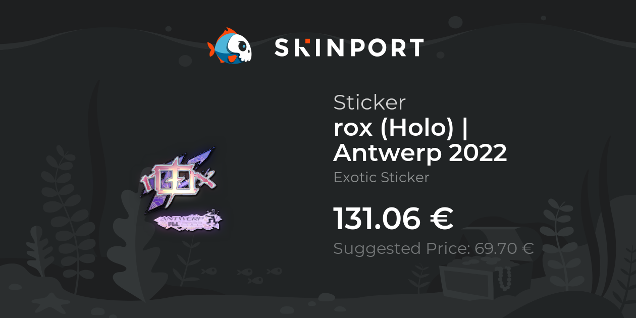 Sticker | rox (Holo) | Antwerp 2022 - Counter-Strike 2 - Skinport