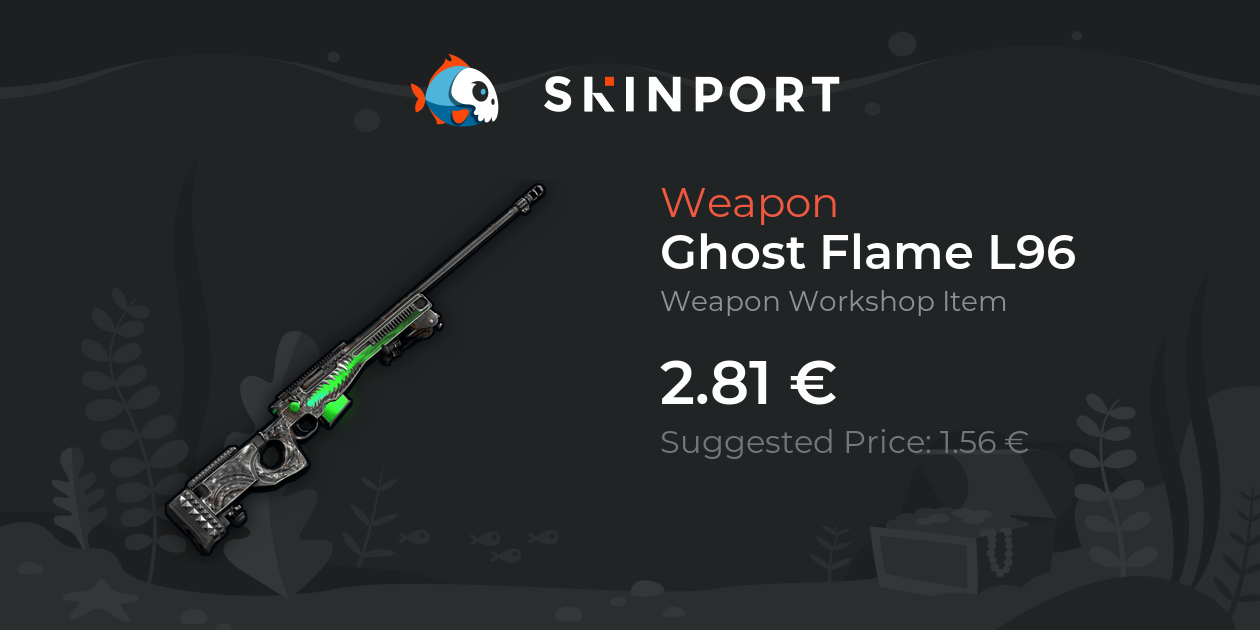 Ghost Flame L96 - Rust - Skinport