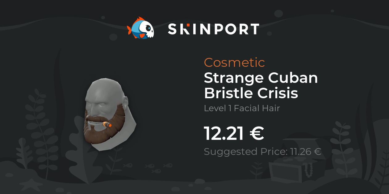Strange Cuban Bristle Crisis - Team Fortress 2 - Skinport