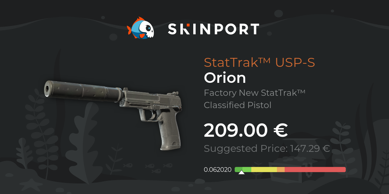 StatTrak™ USP-S | Orion (Factory New) - Counter-Strike 2 - Skinport
