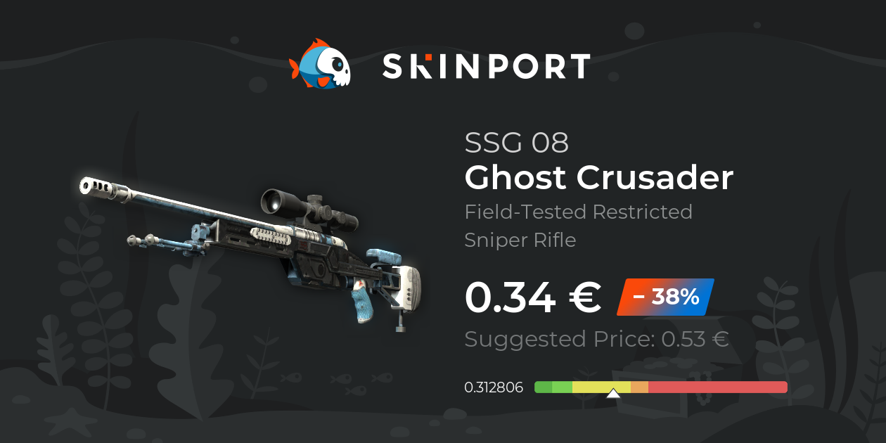 SSG 08 | Ghost Crusader (Field-Tested) - Counter-Strike 2 - Skinport