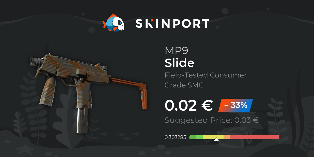 MP9 | Slide (Field-Tested) - Counter-Strike 2 - Skinport