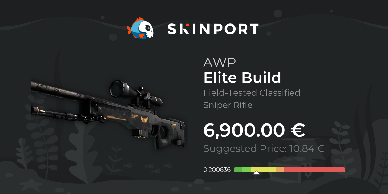AWP | Elite Build (Field-Tested) - Counter-Strike 2 - Skinport