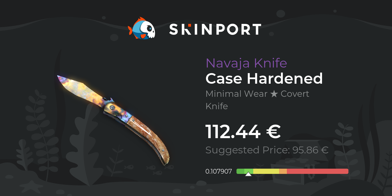 Navaja Knife Case Hardened (Minimal Wear) CounterStrike 2 Skinport