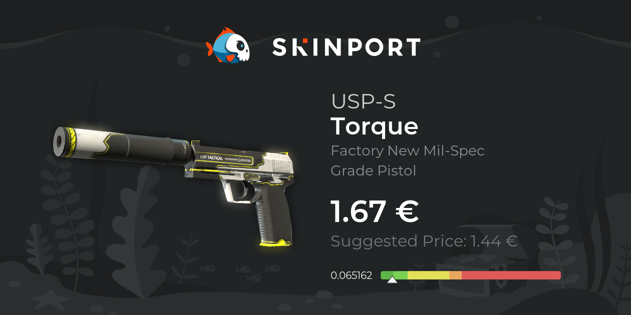 USP-S | Torque (Factory New) - Counter-Strike 2 - Skinport