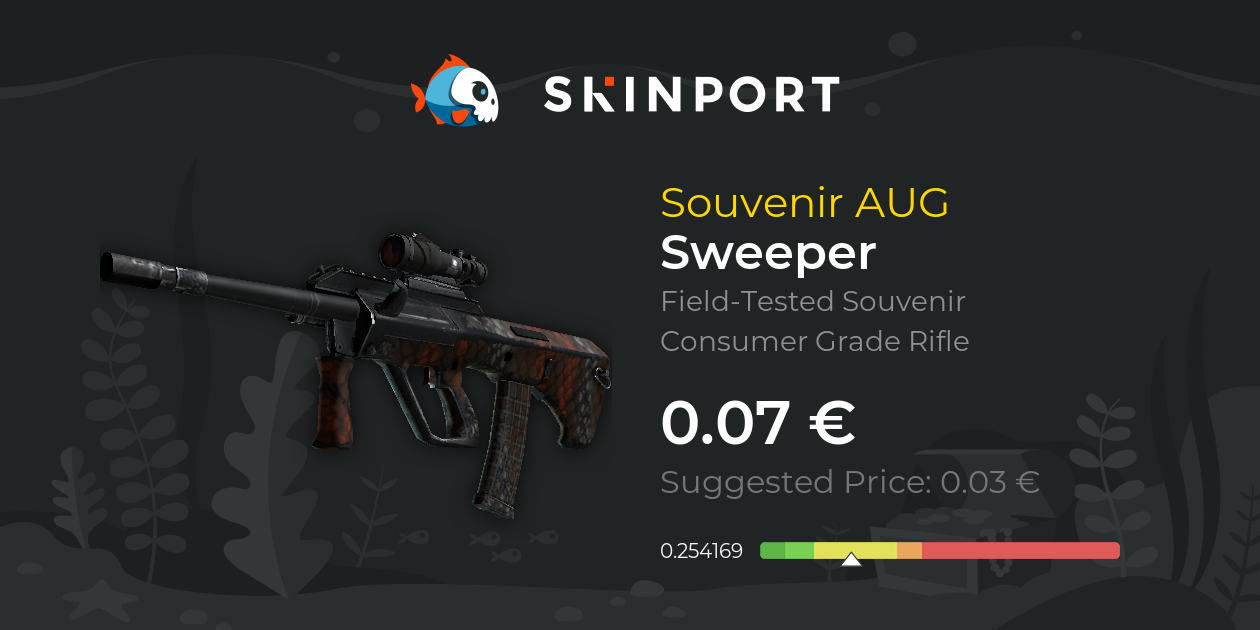 Souvenir AUG | Sweeper (Field-Tested) - Counter-Strike 2 - Skinport