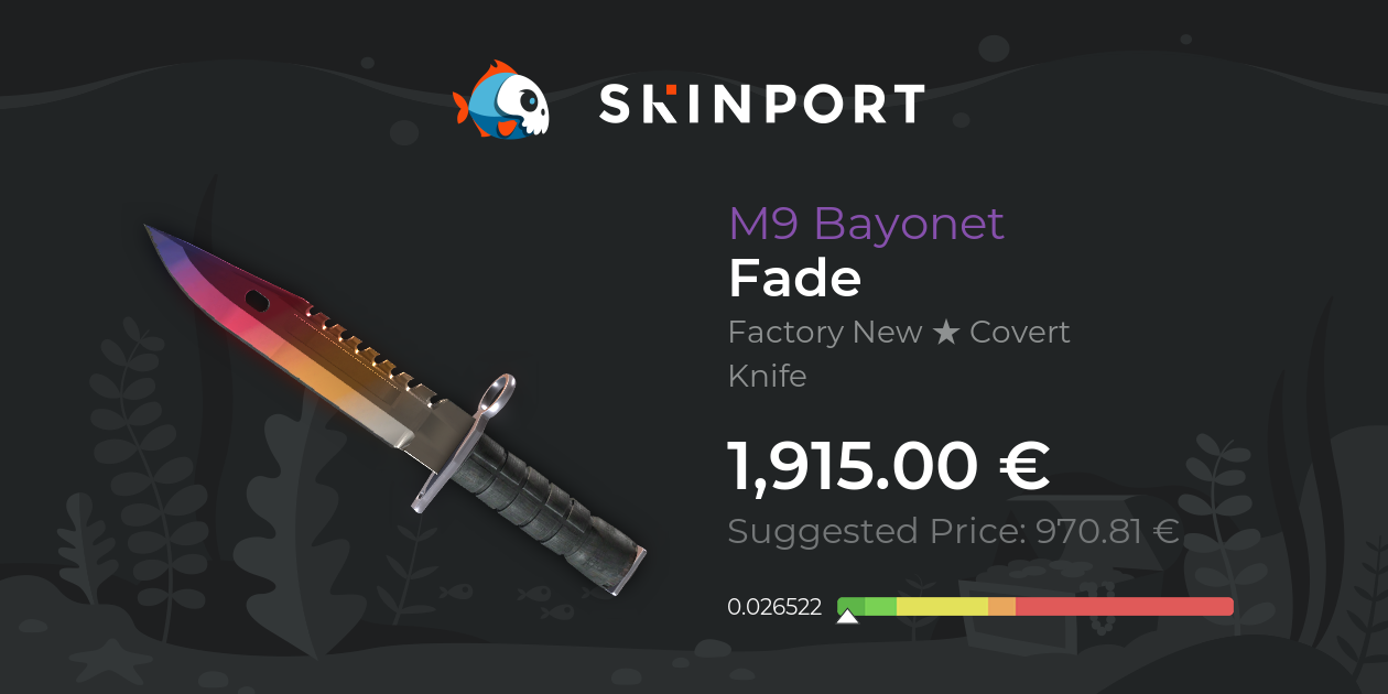 Bagnet M9 (★) | Gradient (prosto z fabryki) - Counter-Strike 2 - Skinport