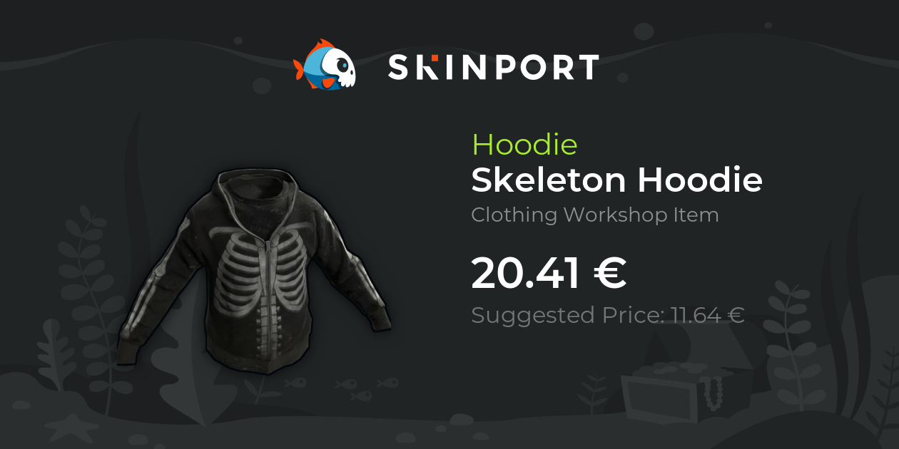 Skeleton Hoodie - Rust - Skinport
